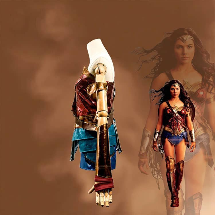 Custom Made Wonder Girl Diana Cosplay Costume Dress (3)