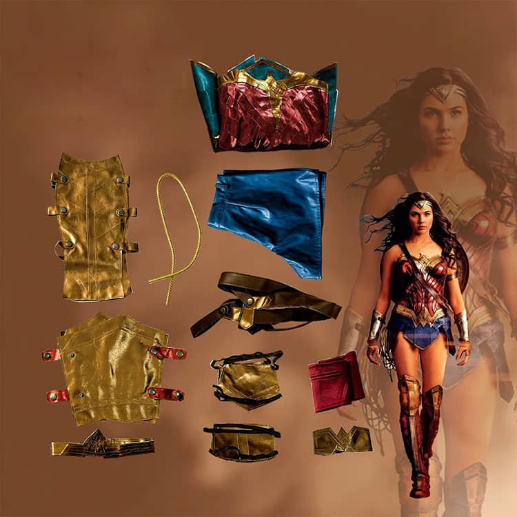 Custom Made Wonder Girl Diana Cosplay Costume Dress (5)