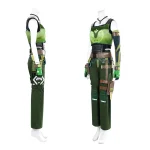 Game Green Valorant Skye Cosplay Costume (2)