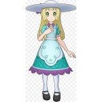 Pokemon Masters EX Series Cosplay Lillie Dresses Costume (1)