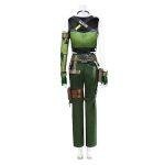 Game Green Valorant Skye Cosplay Costume (2)
