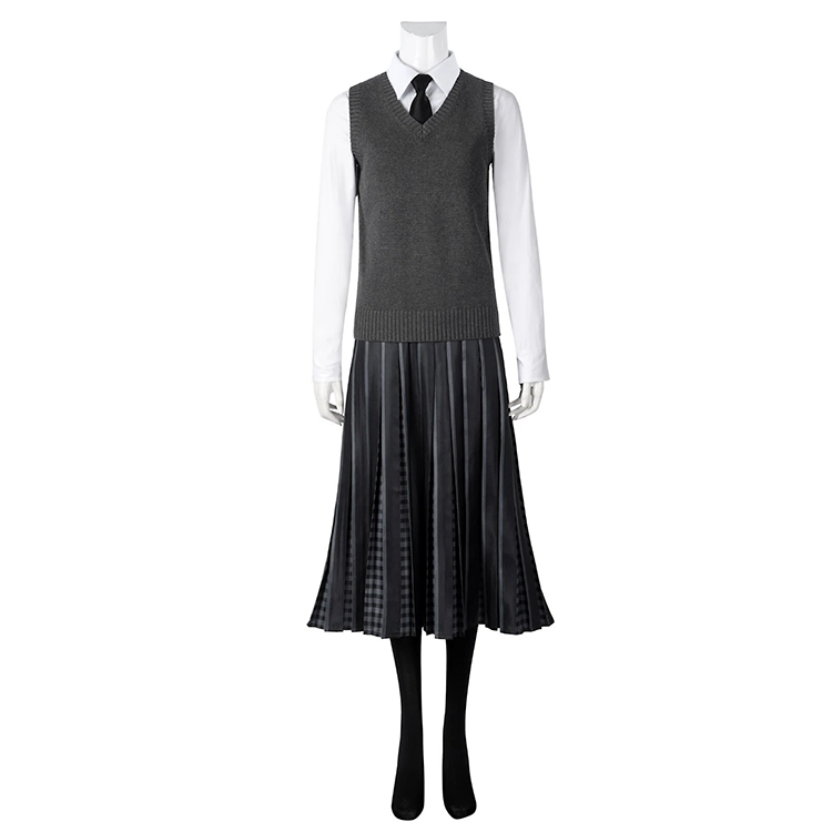 Addams Cosplay Costume Wednesday Season 2 Nevermore Academy Uniform (5)