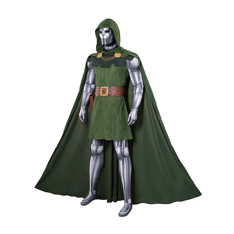 Custom Made Doctor Doom Cosplay Costume Classic Dr. Doom Comic Suits (3)