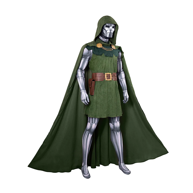 Custom Made Doctor Doom Cosplay Costume Classic Dr. Doom Comic Suits (4)