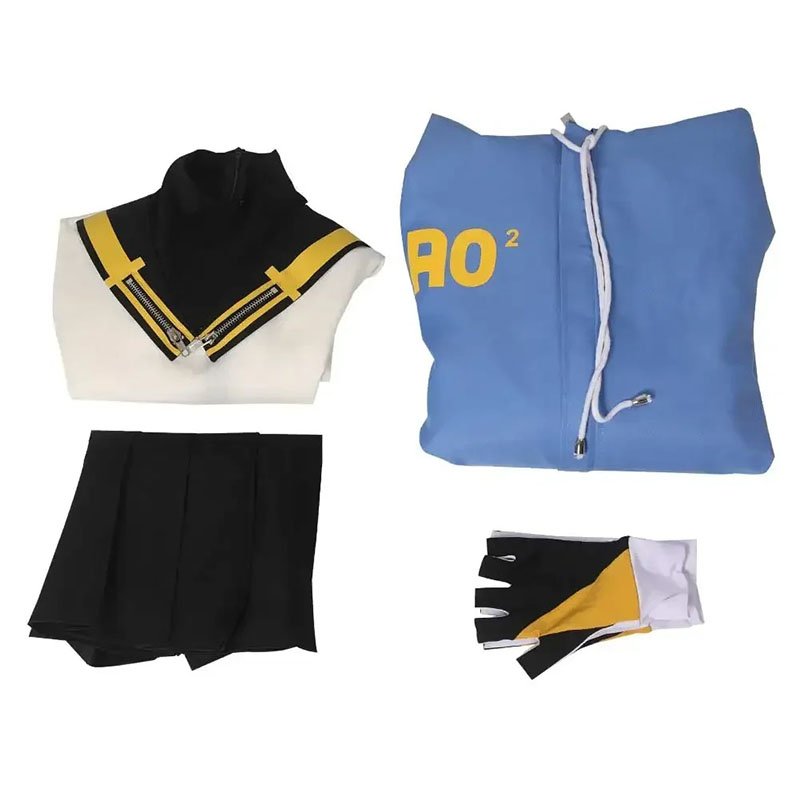 Custom Made Game Guilty Gear Bridget Cosplay Costume Adult Women Uniform (5)