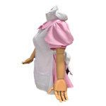 Custom Pocket Monster Nurse Joy Nurse Maid Cospaly Dress (1)