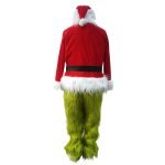 Custom Santa Claus Suits Adult for Christmas Green Santa Claus Costume (1)