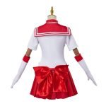 Anime Sailor Moon Hino Rei Cosplay Dress (1)