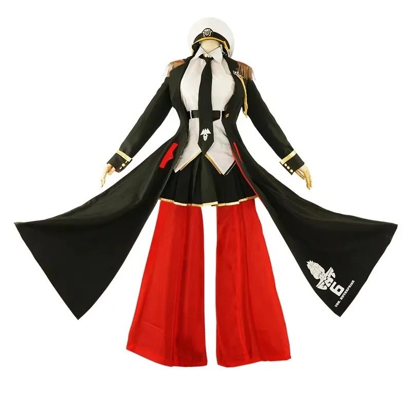 Azur Lane Enterprise B Cosplay Costume No.B Black Uniform