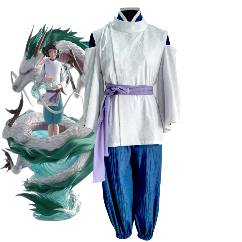 Custom Anime Haku Nigihayami Kohakunu Cosplay Costume