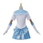 Custom Anime Sailor Moon Mizuno Ami Cosplay Costume Dress (1)