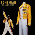 Custom Queen Lead Vocals Freddie Mercury Cosplay Costume (4)