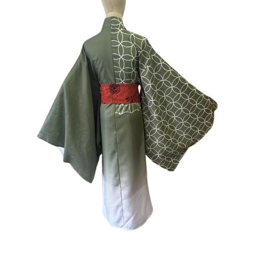 Custom Touken Ranbu Kotesutsu Kiri Emu Cosplay Kimono Costume (5)
