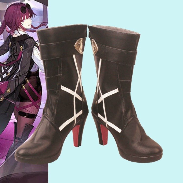 Honkai Star Rail Kafka Cosplay Boots (2)