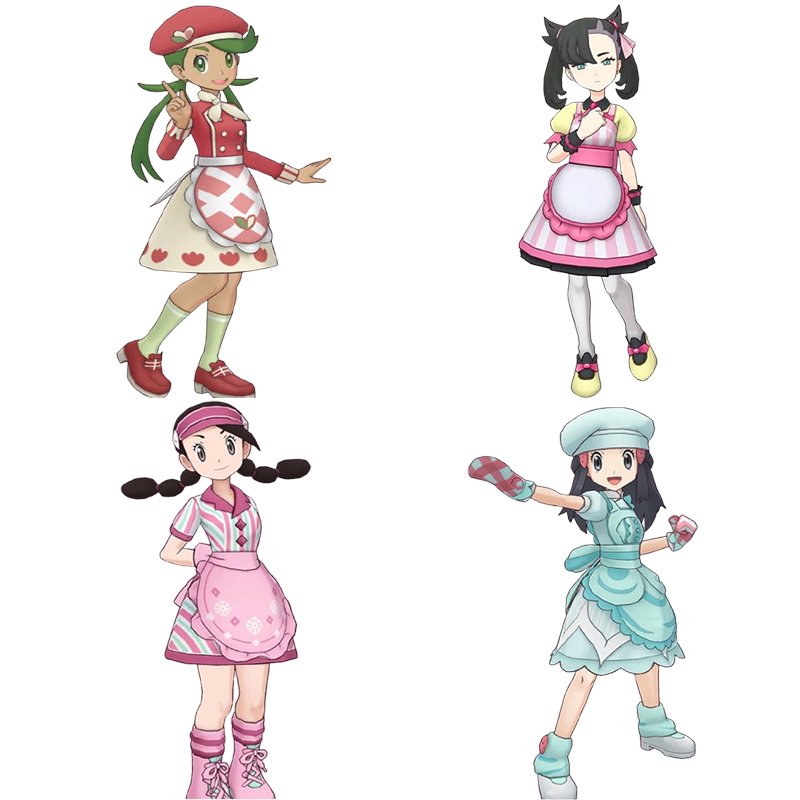Custom-Made Palentine’s EX Style Dresses (Dawn, Marnie, Mallow, Candice)