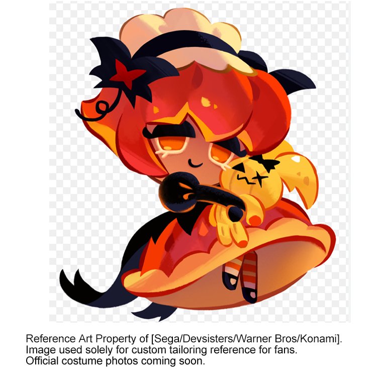 Custom Pumpkin Pie Cookie Cosplay Costume