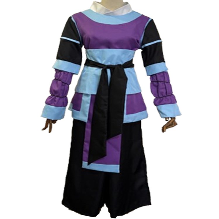 Anime Fantasy Warrior Cosplay Costume (1-1)