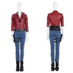 Custom Made Game RE2 Claire Redfield Cosplay Costume (1)