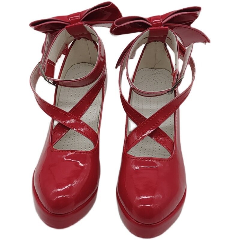 Custom Puella Magi Madoka Magica Kaname Madoka Cosplay Shoes (3)