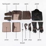 Geralt Witcher 3：Wild Hunt Cosplay Geralt of Rivia Costume (1)