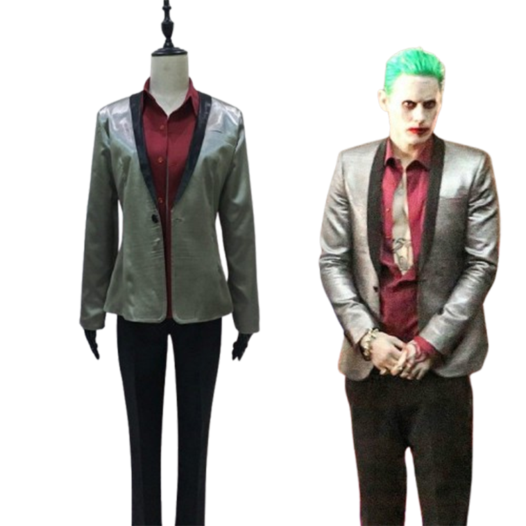 Jared Leto Clown Cosplay Costume for Men