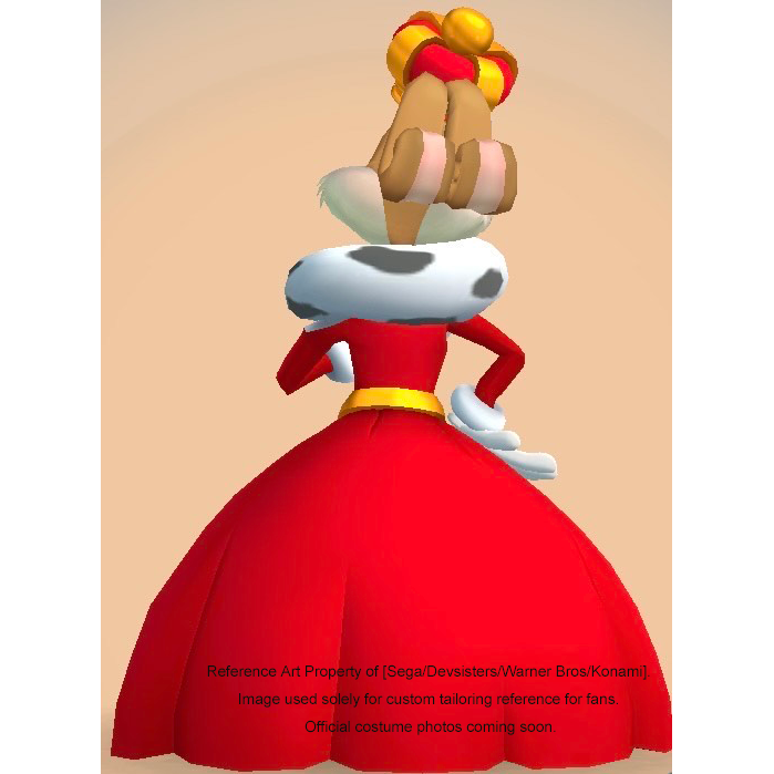 Queen Lola Bunny Dress Cosplay Costume (2)