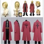Custom Made Fullmetal Alchemist Edward Elric Cosplay Costume (1)