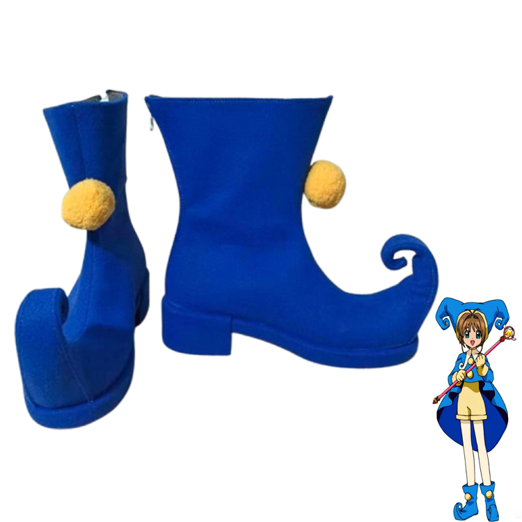 Custom Made Kinomoto Sakura Anime Cardcaptor Sakura Cosplay Shoes (4)