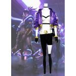 LOL KDA Akali Cosplay Costume for Women (1)