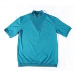 Mine Craft Cosplay Movie Steve Blue Top T-shirt (7)
