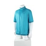 Mine Craft Cosplay Movie Steve Blue Top T-shirt (7)