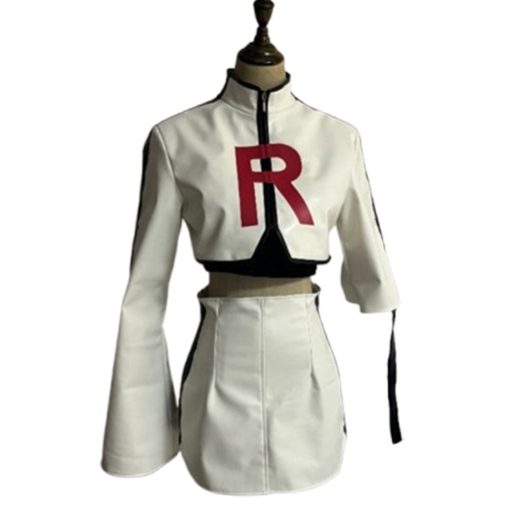 Pokemon XD Gale of Darkness PM Jessie Musashi Cosplay Costume (1)