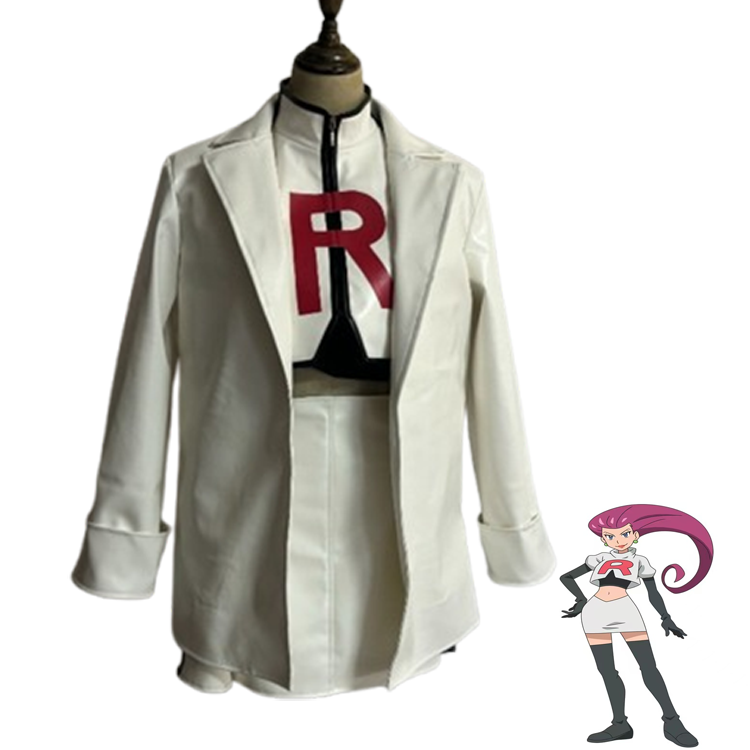 Pokemon XD Gale of Darkness PM Jessie Musashi Cosplay Costume (1)
