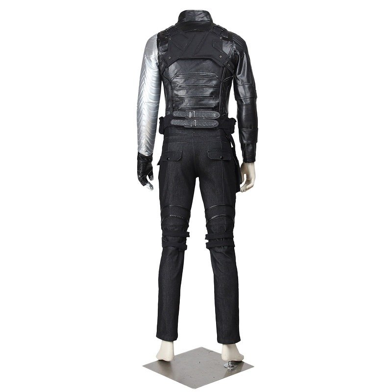Superhero Winter Soldier Cosplay Bucky Costume (1)