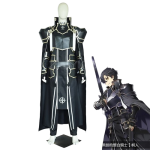 Sword Art Online Alicization Kirigaya Kazuto SAO Kirito Cosplay Costume (1)