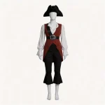 Cosplay Costume Elizabeth Swann Pirate Fullset