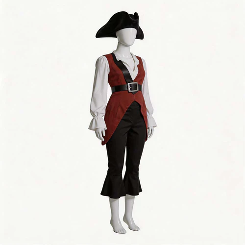 Cosplay Costume Elizabeth Swann Pirate Fullset (3)