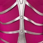 Cosplay Costume Mileena Mortal Kombat 2 Gown Dress (1)