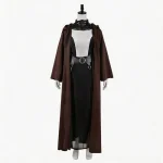 Custom Made Asajj Ventress Cosplay Costume Cloak Set Brown (1)