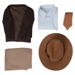 Custom Made Oppenheimer Cosplay Brown Outfits (1)
