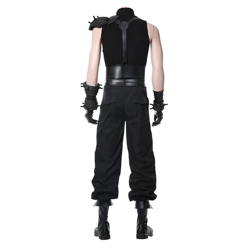 FF VII Remake Version Cloud Strife Cosplay Costume (2)