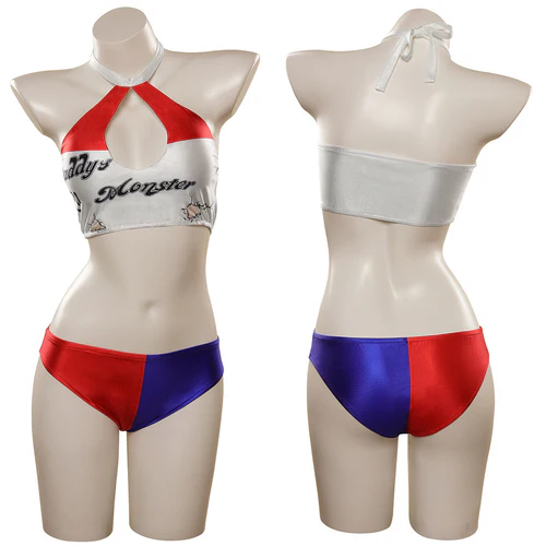 Harley Quinn Harleen Quinzel Sexy Swimsuit Outfits