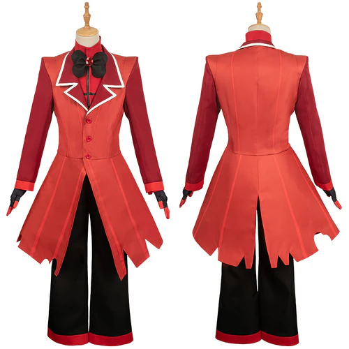 Hazbin Hotel 2024 Alastor Red Outfits