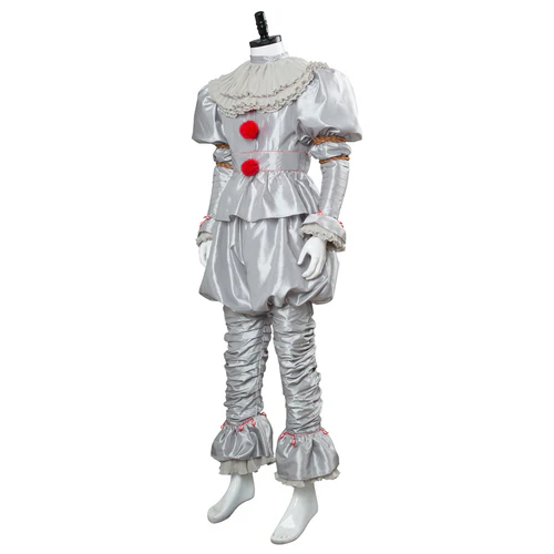 IT 2 Pennywise Clown Outfit Stephen King Cosplay Costume (3)