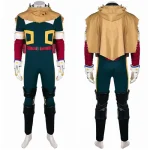 Midoriya Izuku Jumpsuit Green Cosplay Costume