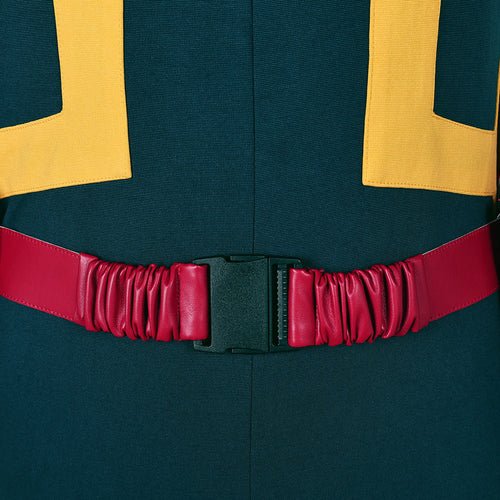 Midoriya Izuku Jumpsuit Green Cosplay Costume (4-2)