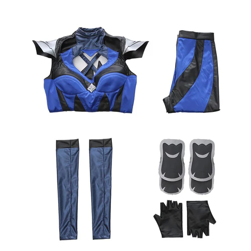Mortal Kombat 11 Kitana Cosplay Outfit (8)