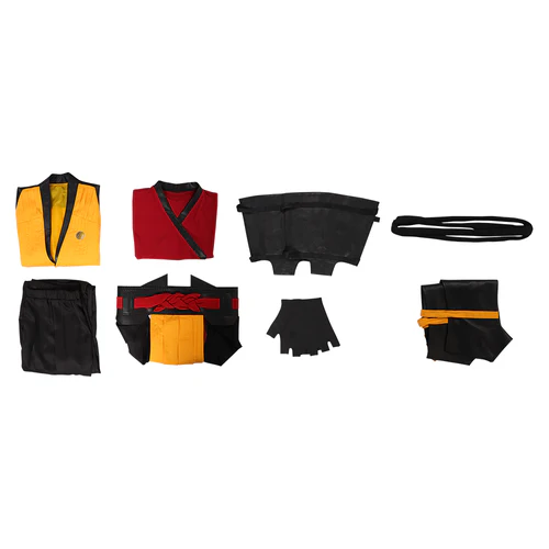 Mortal Kombat Scorpion Cosplay Costume (9)