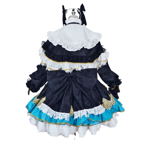 Arcaea Cosplay Tairitsu (Wedding) Cosplay Dress Costume (7)