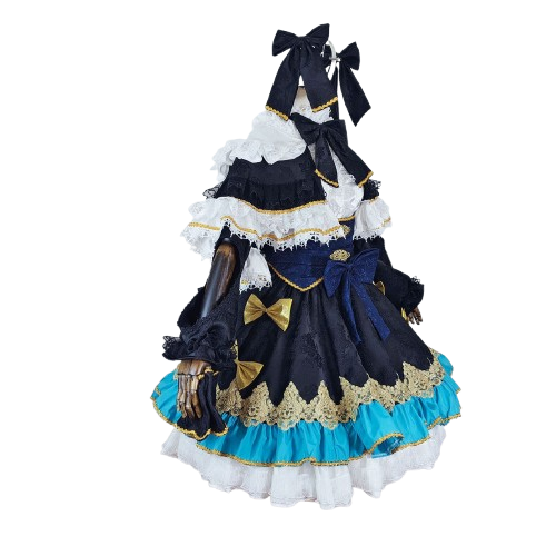 Arcaea Cosplay Tairitsu (Wedding) Cosplay Dress Costume (9)